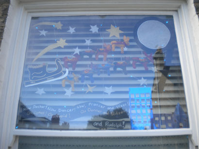 2020 festive window